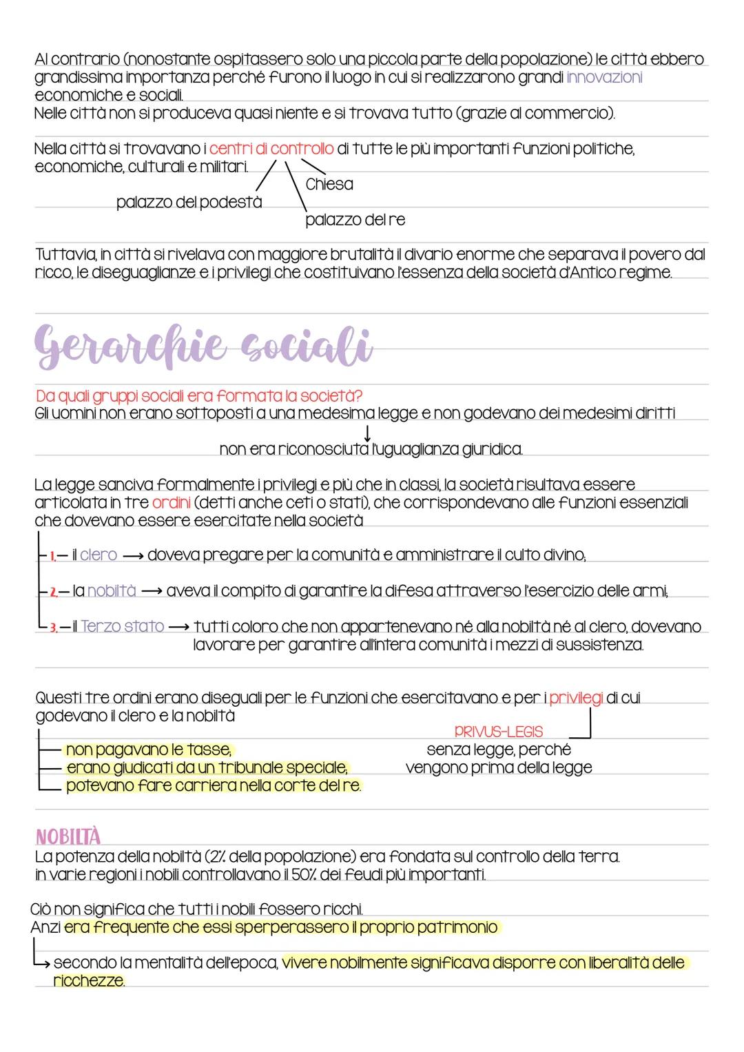 Antico regime
Popolazione
Con l'espressione Antico regime si intende il tipo di società che caratterizzò l'Europa all'incirca
dal XIV al XIX