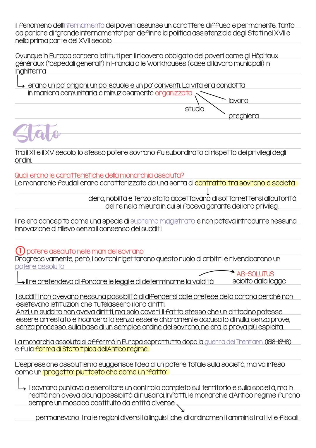 Antico regime
Popolazione
Con l'espressione Antico regime si intende il tipo di società che caratterizzò l'Europa all'incirca
dal XIV al XIX