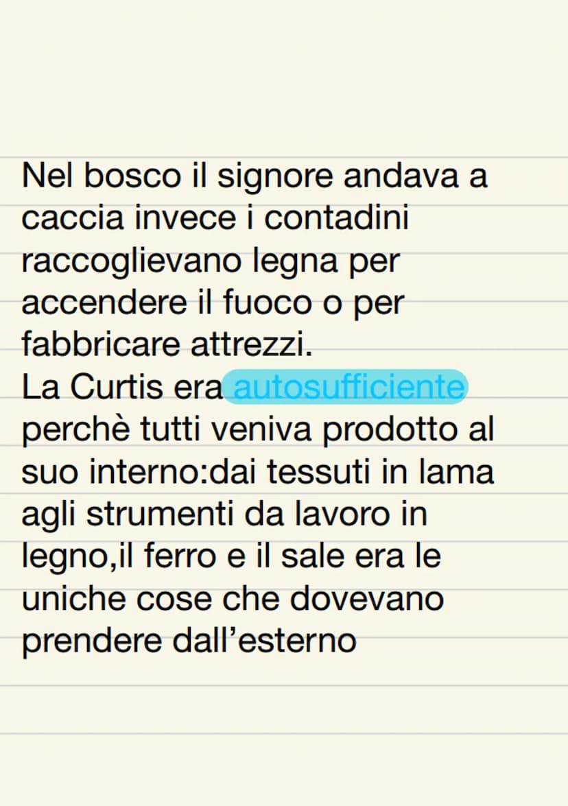 La Cartie
La curtis
Curtis significa corte, la Curtis era
una nuova forma di
organizzazione della proprietà
terriera che si divideva in 2 pa