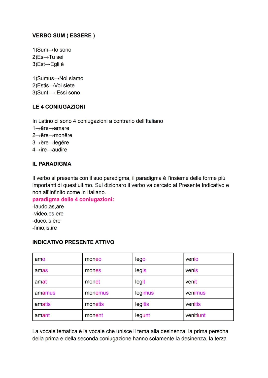 # REGOLE LATINO IMPORTANTI
II Latino è una lingua flessiva (come il Greco), ha 5 declinazioni e non ha l'articolo

-Legge della Penultima: s