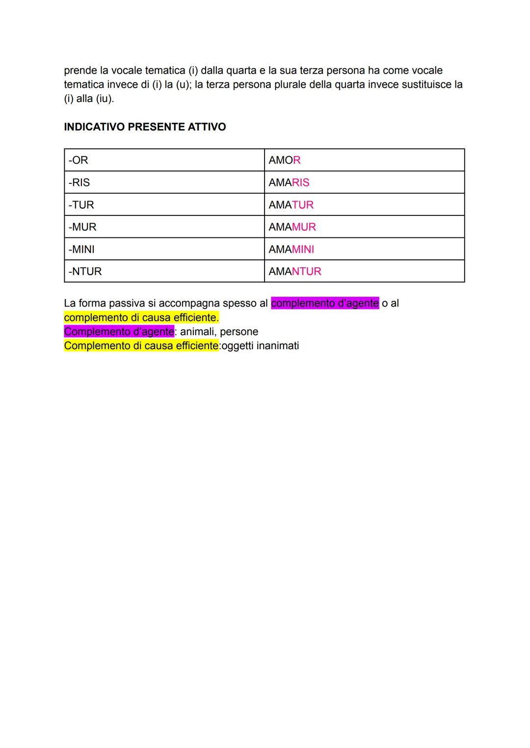 # REGOLE LATINO IMPORTANTI
II Latino è una lingua flessiva (come il Greco), ha 5 declinazioni e non ha l'articolo

-Legge della Penultima: s