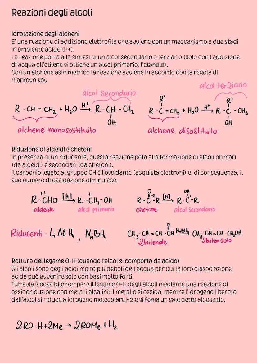 ALCOLI
Gli alcoli sono dei compposti caratterizzati dalla presenza di un gruppo ossidrile OH
legato ad un atomo di carbonio ibridato sp3.
Gl