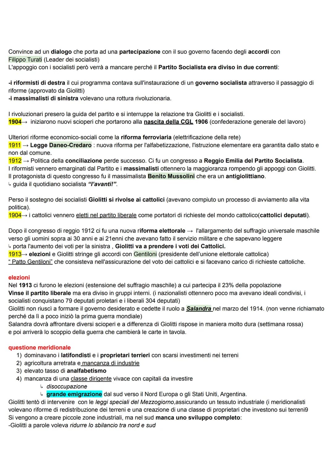LA CRISI DI FINE SECOLO
situazione piuttosto instabile e caotica in italia.
1897 = sentimento reazionario e tentativo di riportare il sistem