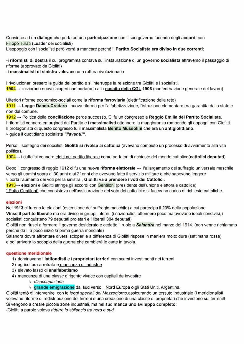 LA CRISI DI FINE SECOLO
situazione piuttosto instabile e caotica in italia.
1897 = sentimento reazionario e tentativo di riportare il sistem