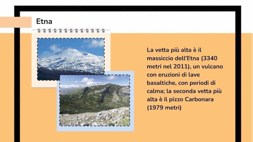 Sicilia
BALLY Aspetto
Fisico
Politica
ELE
Economia
Culture e
Tradizioni
Cibo ASPETTO FISICO
La Sicilia è una regione italiana
autonoma a sta