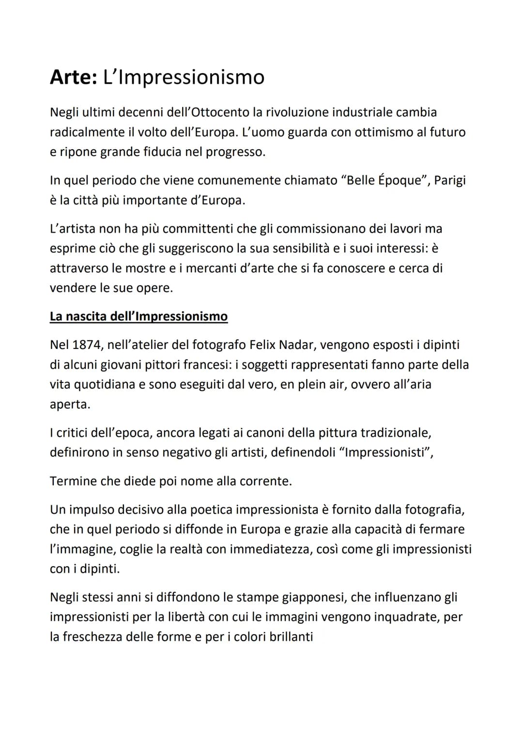 
<p>Negli ultimi decenni dell'Ottocento, la rivoluzione industriale ha cambiato radicalmente il volto dell'Europa. L'uomo guarda con ottimis