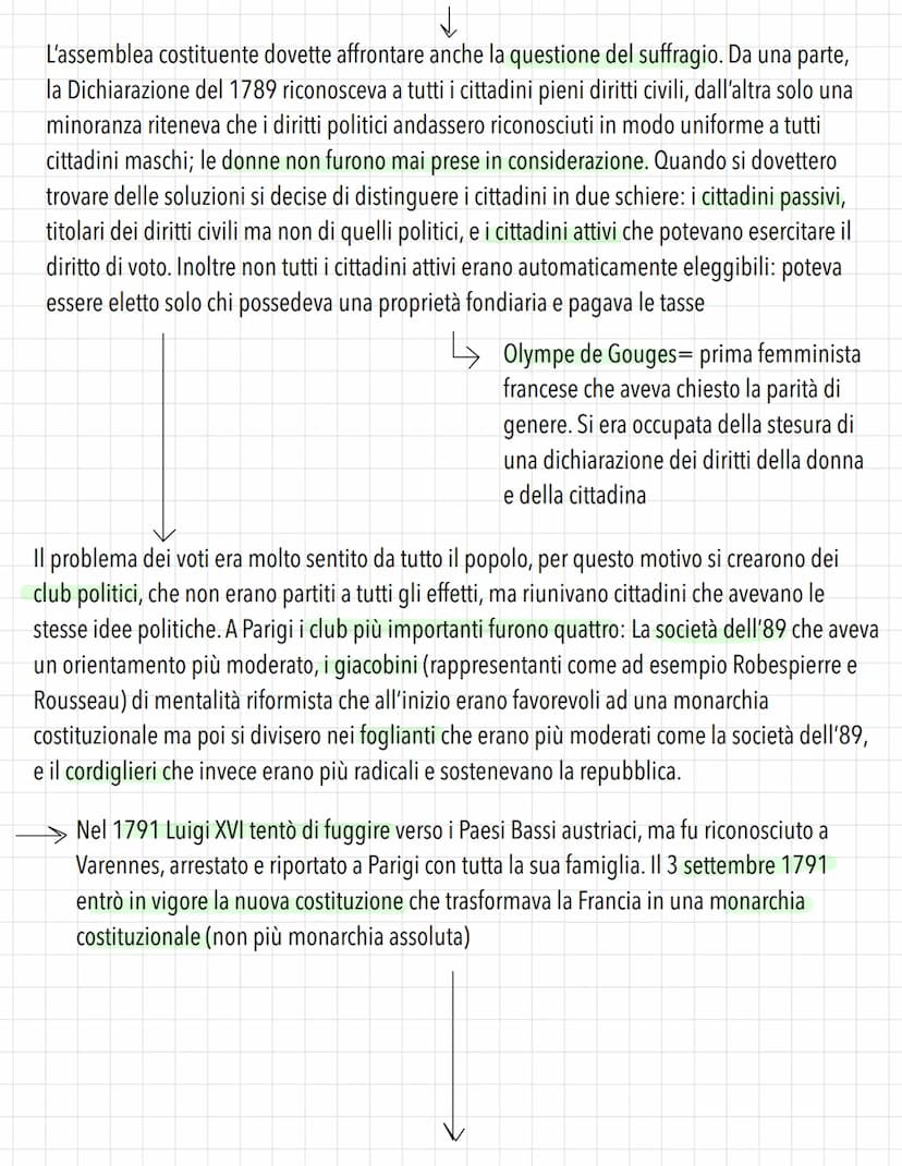 Rivoluzione Francese
Per tutto il settecento, la Francia era stata protagonista sul piano europeo, cercando di imporre il
proprio primato su