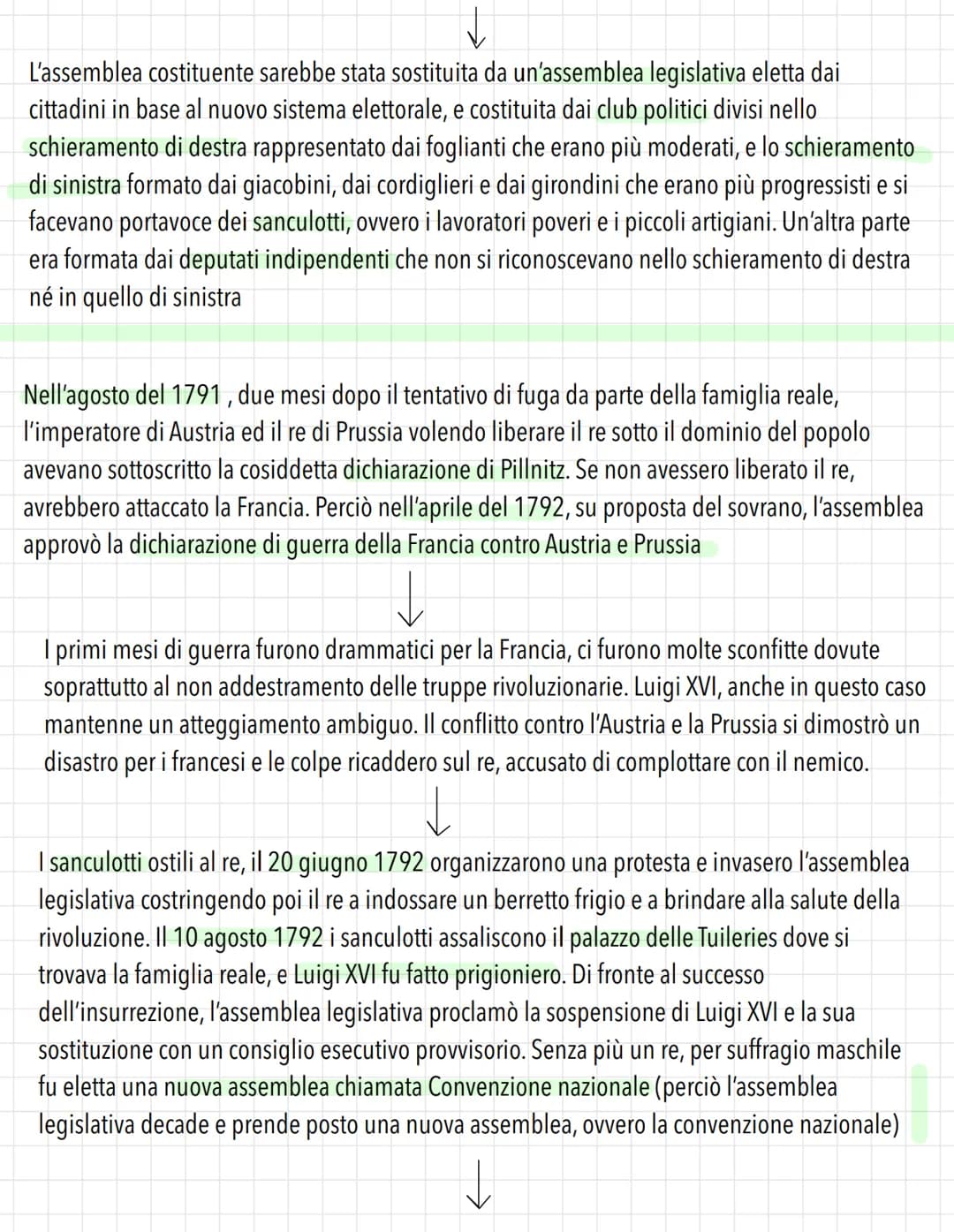 Rivoluzione Francese
Per tutto il settecento, la Francia era stata protagonista sul piano europeo, cercando di imporre il
proprio primato su