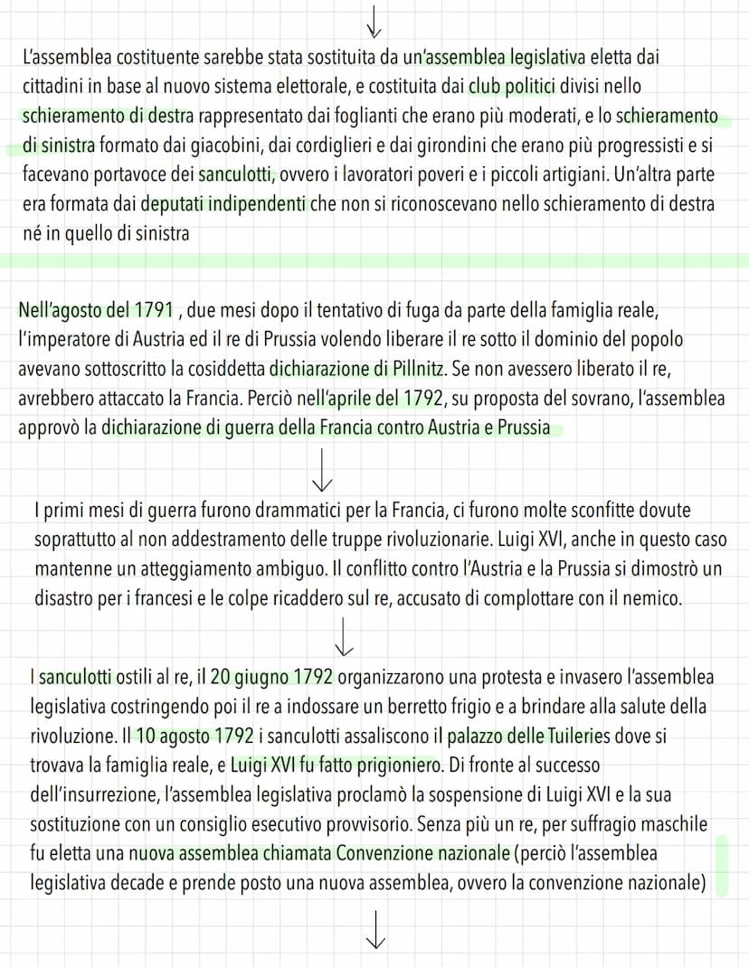 Rivoluzione Francese
Per tutto il settecento, la Francia era stata protagonista sul piano europeo, cercando di imporre il
proprio primato su