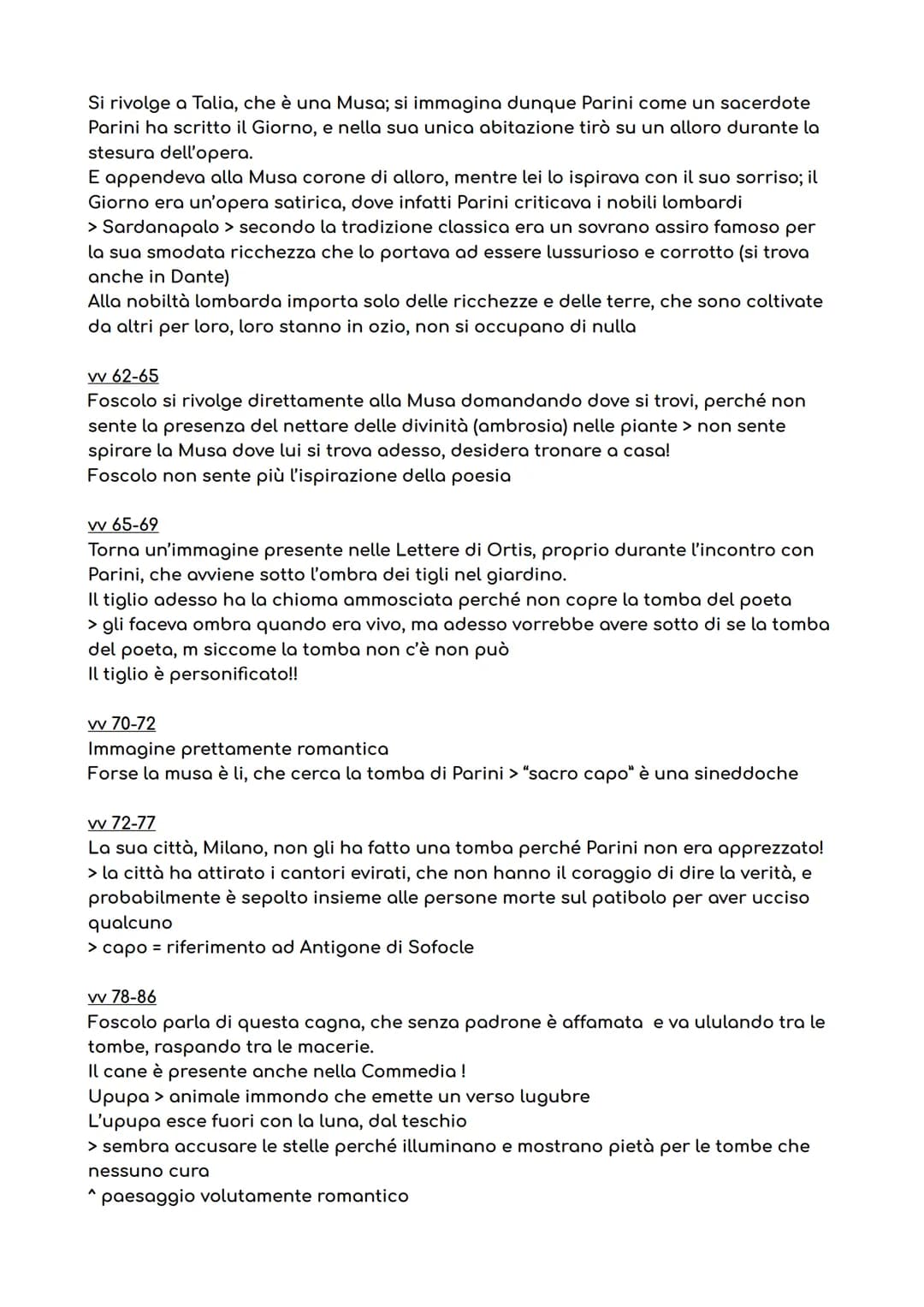 DEI SEPOLCRI
Foscolo scrive "Dei Sepolcri" in occasione dell'editto Napoleonico di Saint-Cloud;
Con questo Editto si imponevano le sepolture
