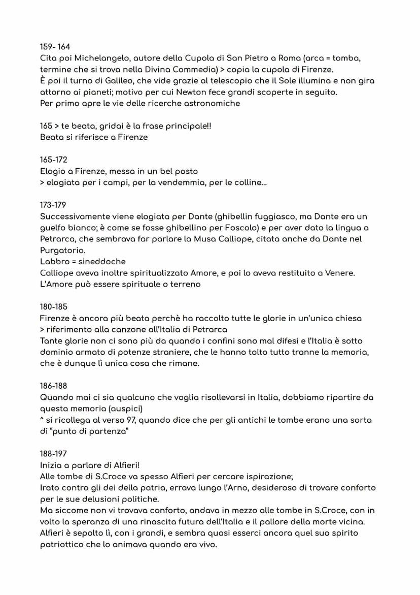 DEI SEPOLCRI
Foscolo scrive "Dei Sepolcri" in occasione dell'editto Napoleonico di Saint-Cloud;
Con questo Editto si imponevano le sepolture