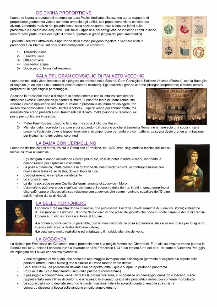 LEONARDO DA VINCI
LA VITA
Leonardo nasce nel 1452 a Vinci da un'unione extraconiugale. Fin da bambino osserva e sperimenta ciò che avviene n