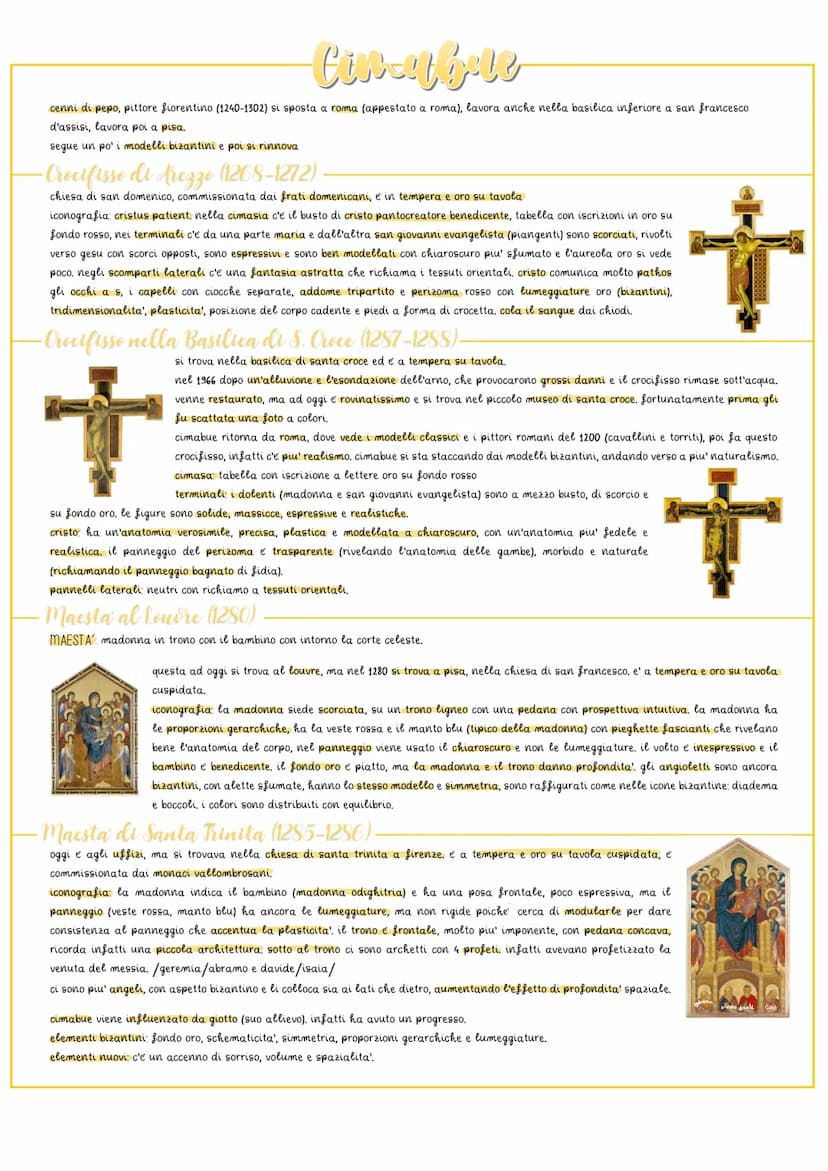 Cincabile
cenni di pepo, pittore fiorentino (1240-1302) si sposta a roma (appestato a roma), lavora anche nella basilica inferiore a san fra