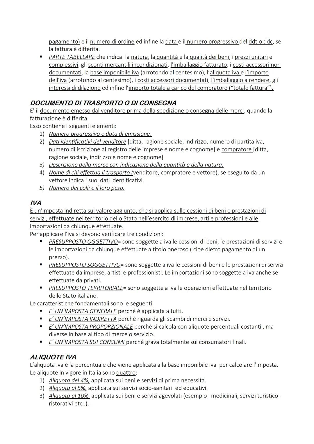 DOCUMENTI DELLA COMPRAVENDITA:
Durante la compravendita il venditore e il compratore, si scambiano numerosi documenti, il più
importante di 