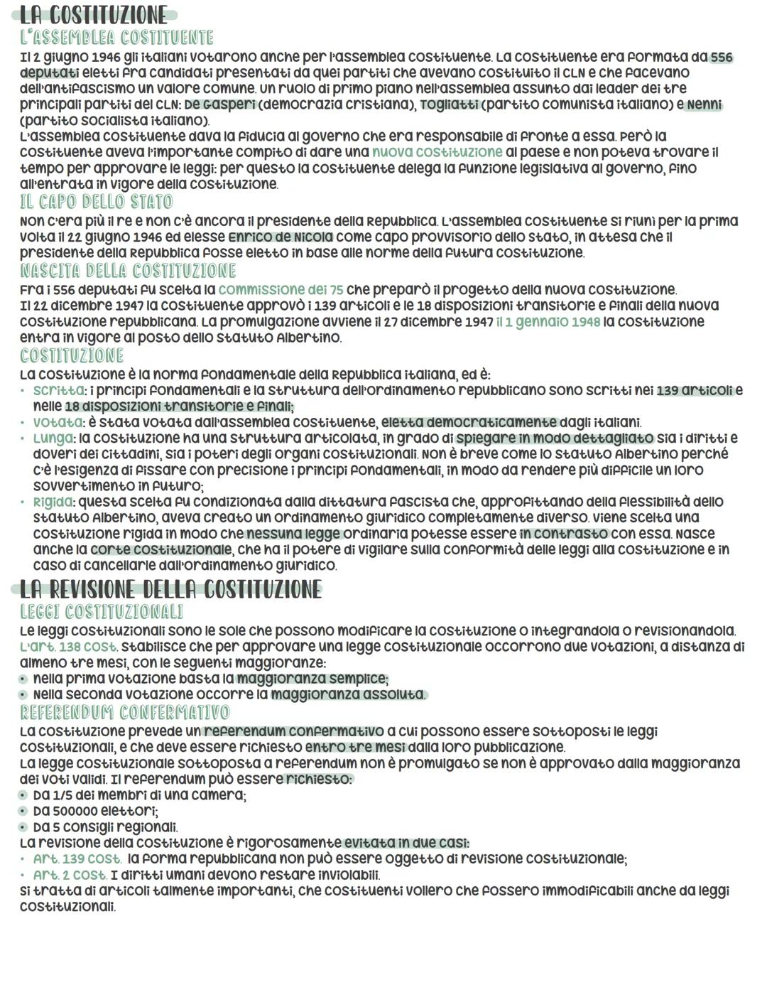# La costituzione repubblicana

LO STATUTO ALBERTINO

LO STATUTO DEL REGNO

Il 4 marzo 1848, il re cario Alberto di savoia concesse lo statu