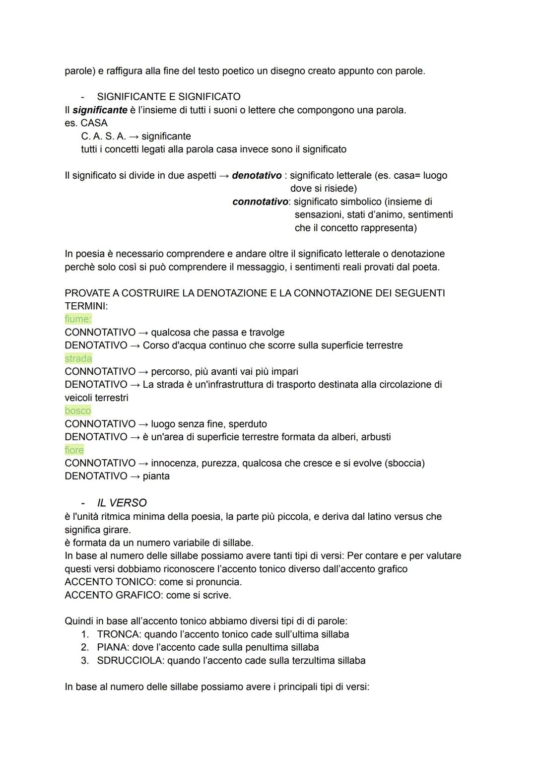 # ANTOLOGIA

- IL TESTO POETICO

Il testo poetico è un testo scritto in versi (esempio: le canzoni, le poesie, le odi, i poemi epici)
Il sig