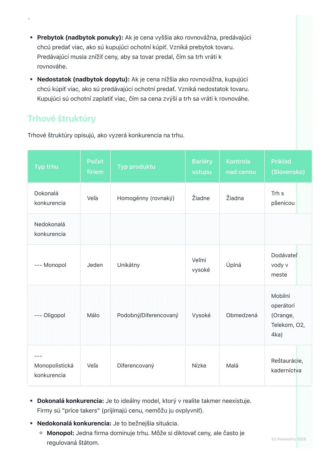 # Trh a trhový mechanizmus

## 1. Prehľad trhu a trhového mechanizmu

Trh a trhový mechanizmus sú základné pojmy, ktoré potrebujem pochopiť,