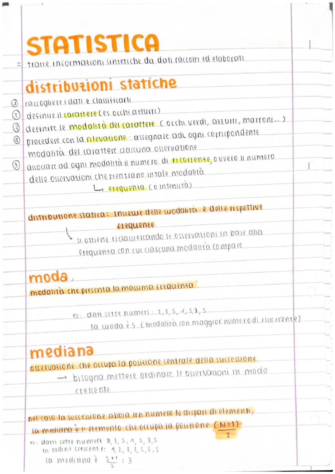 45/4/23
• PROBABILITÀ
evento
= qualsiasi insiewe formato da tutti, nessuno o alcuni del possibili esiti
di un esperimento casuale (quindi un