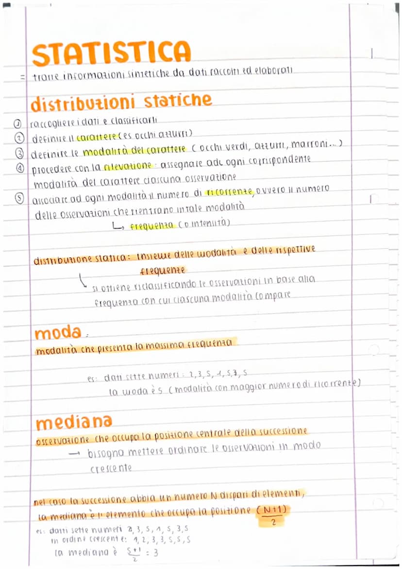 45/4/23
• PROBABILITÀ
evento
= qualsiasi insiewe formato da tutti, nessuno o alcuni del possibili esiti
di un esperimento casuale (quindi un