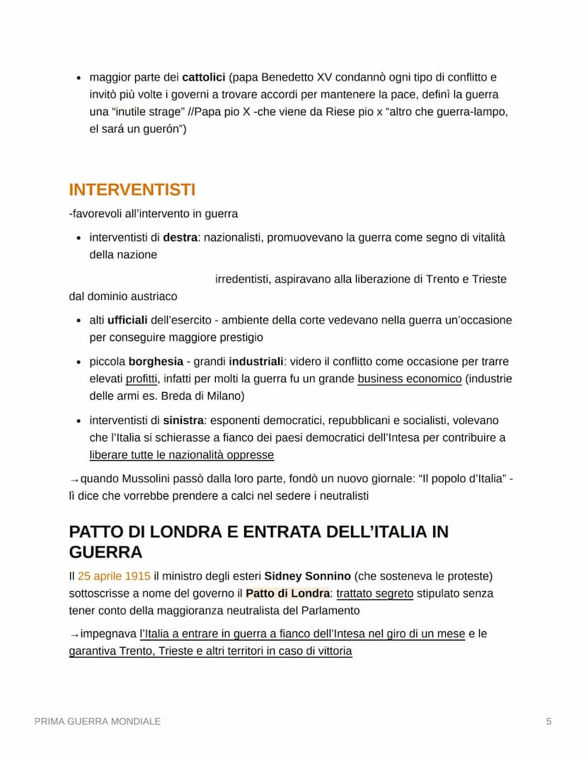 PRIMA GUERRA MONDIALE
CAUSE POLITICHE:
contrasti fra gli Stati Europei e problemi interni
→ Revanche (=desiderio di rivincita) dei francesi 