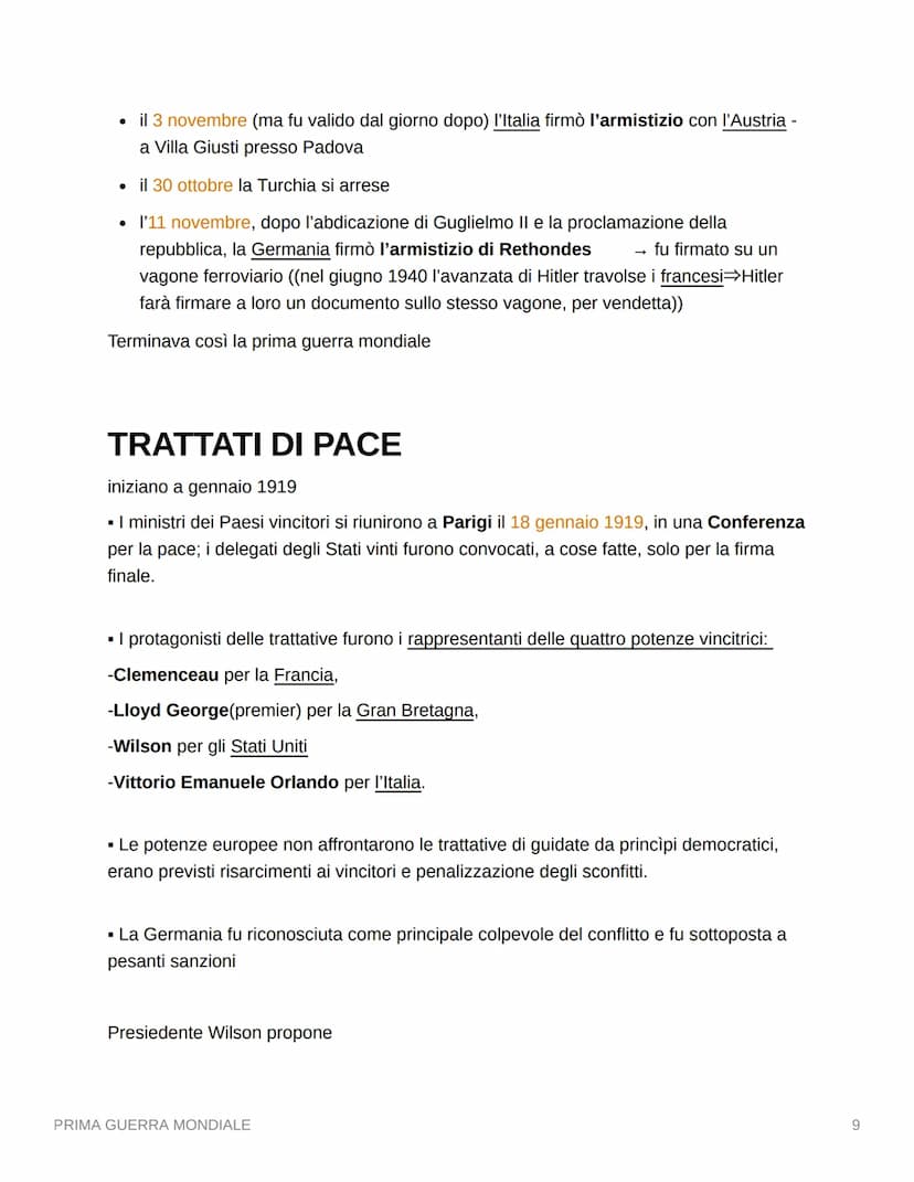 PRIMA GUERRA MONDIALE
CAUSE POLITICHE:
contrasti fra gli Stati Europei e problemi interni
→ Revanche (=desiderio di rivincita) dei francesi 