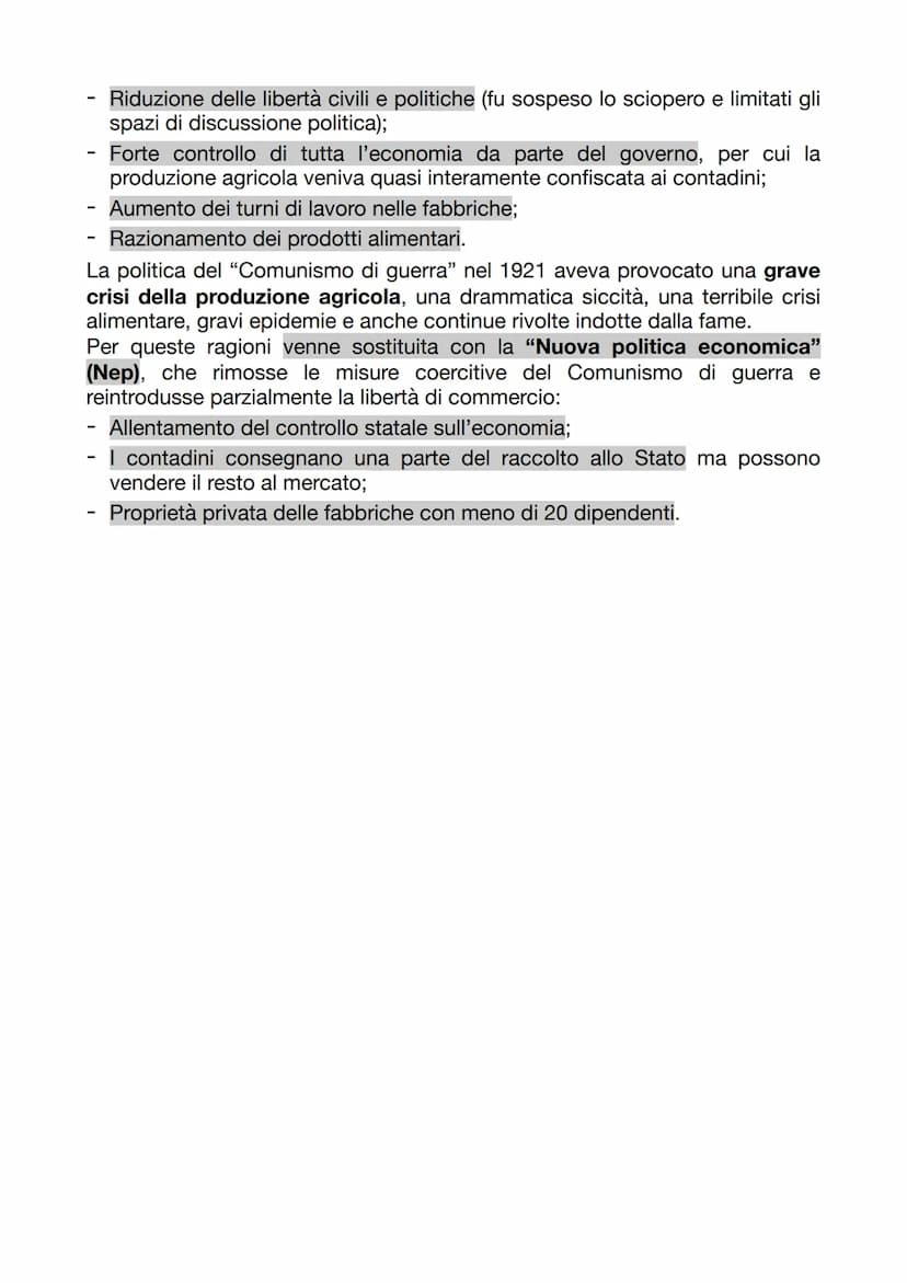 LA RIVOLUZIONE RUSSA
Alla fine dell'800 la Russia era un immenso territorio multietnico retto da una
monarchia assoluta (lo zar) che reprime