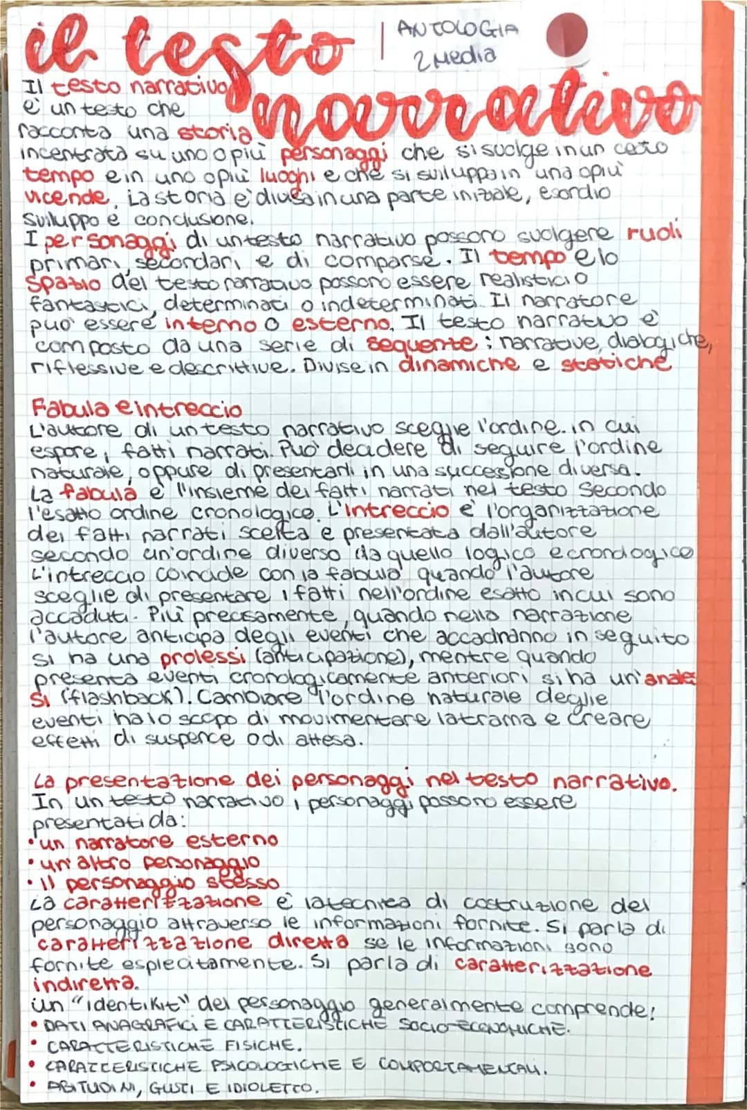 il testo narrativo