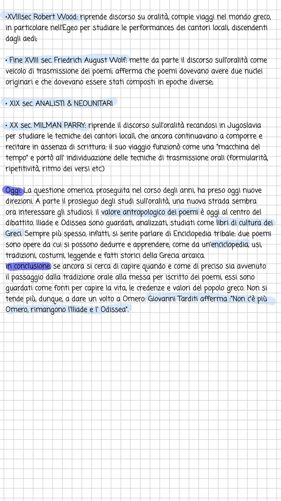 # La questione
omerica

cosa si intende per questione omerica?

Per "Questione omerica" si intende il dibattito tra letterati, filologi, sto
