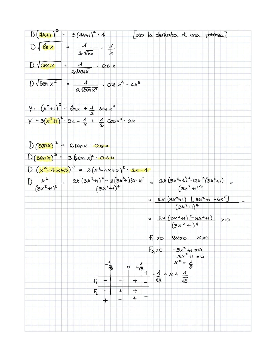 
<p>Derivatives are a fundamental concept in calculus, and they are used to describe the rate at which a function is changing at a given poi
