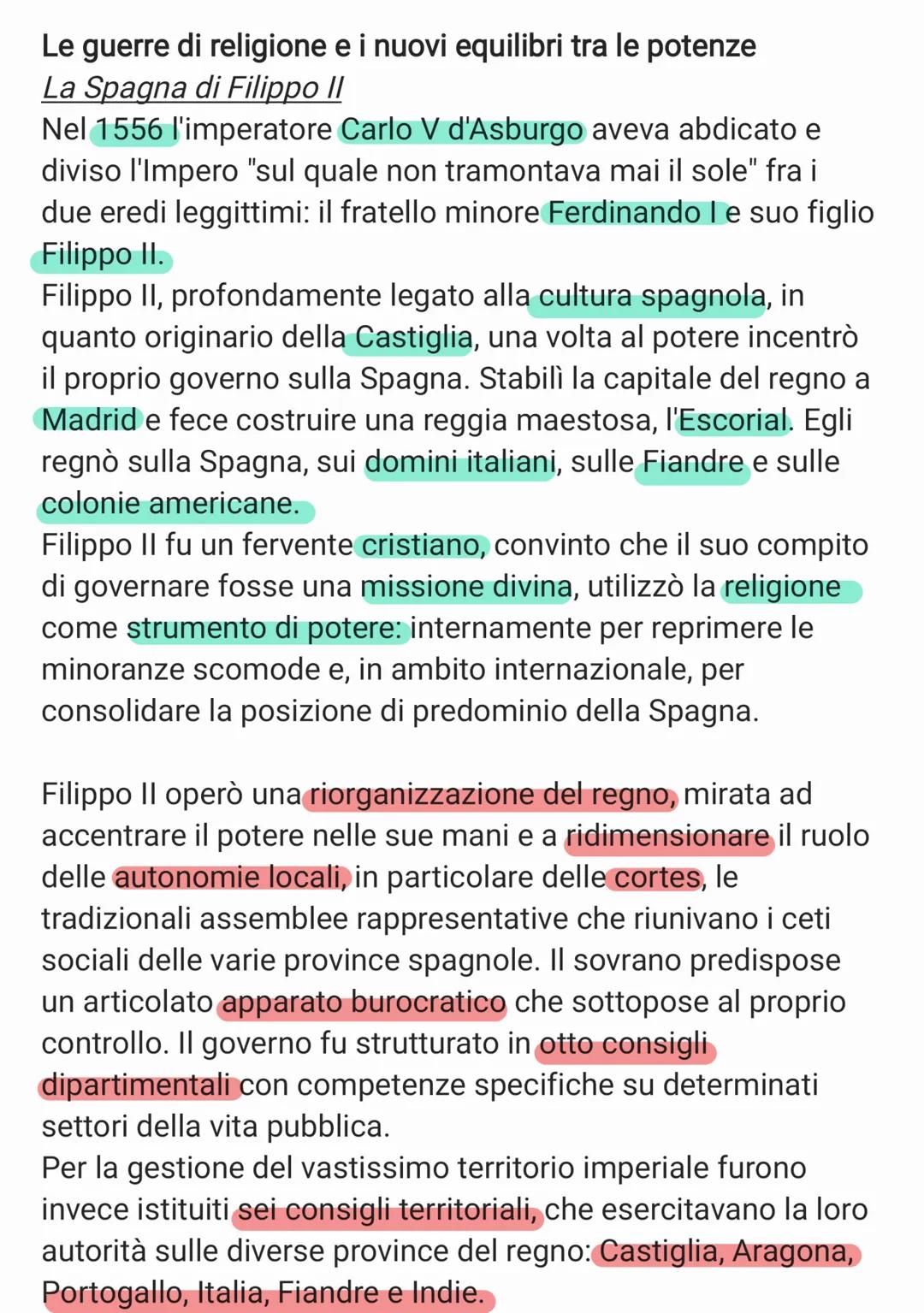 Le guerre di religione e i nuovi equilibri tra le potenze