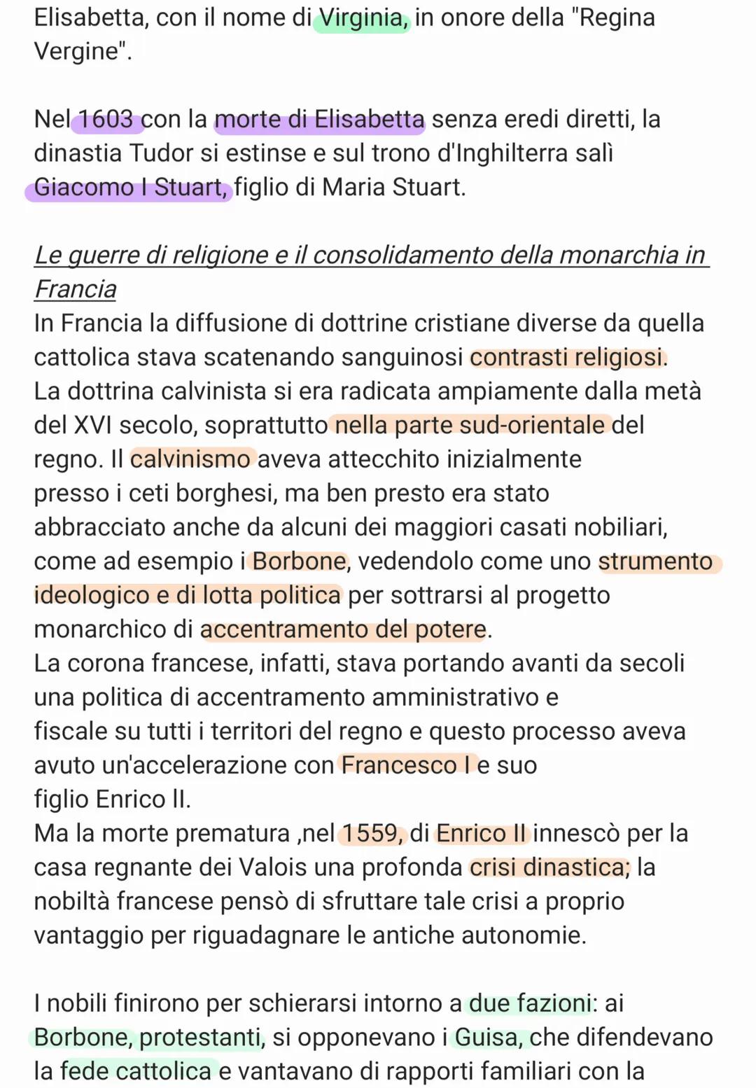 Le guerre di religione e i nuovi equilibri tra le potenze
La Spagna di Filippo II
Nel 1556 l'imperatore Carlo V d'Asburgo aveva abdicato e
d