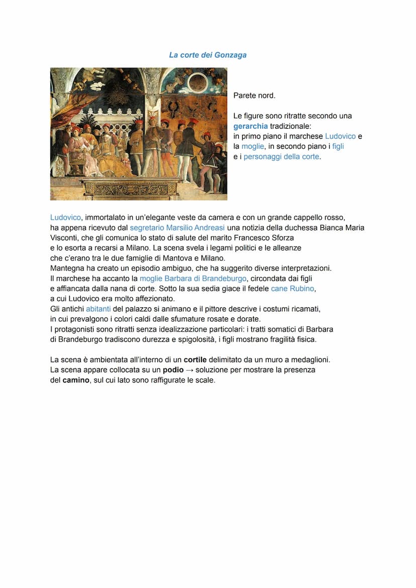 ANDREA MANTEGNA
Nell'Italia settentrionale, Padova fu la città dove si manifestò maggiormente
la riscoperta dell'antico, grazie anche alla p