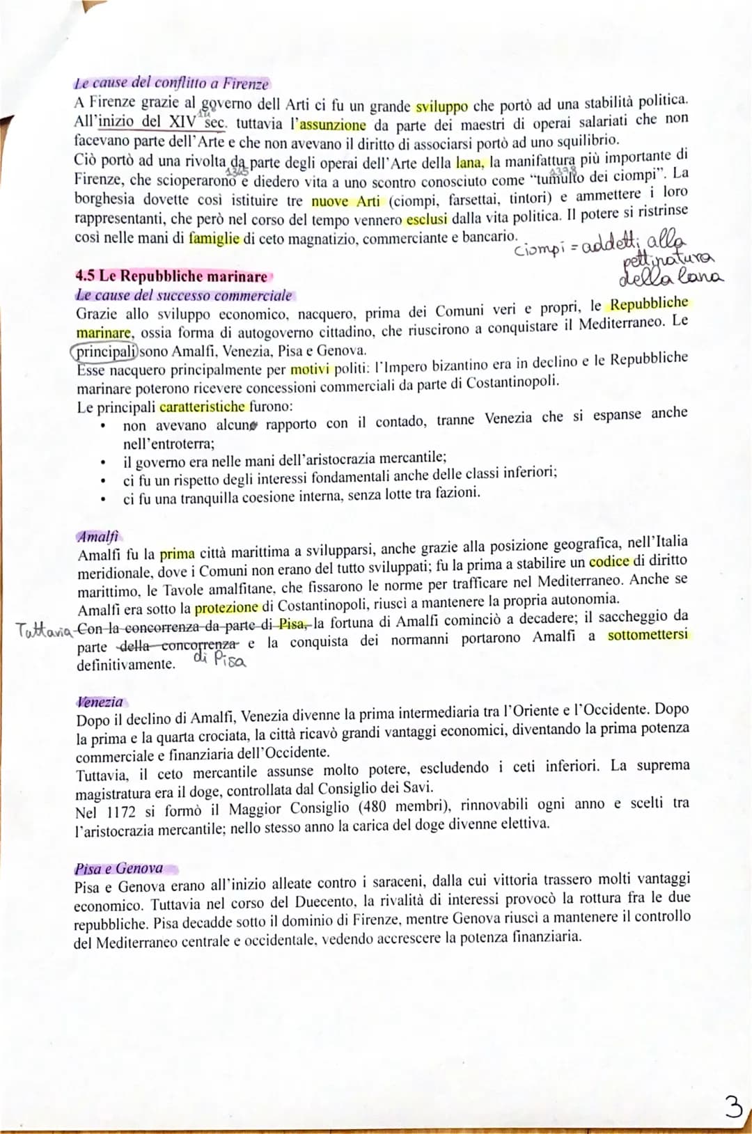 Alice De Rosa
Storia
I COMUNI
4.1 La nascita dei comuni
Il Comune nacque nel XI sec. nelle città dell'Italia centro-settentrionale su esigen