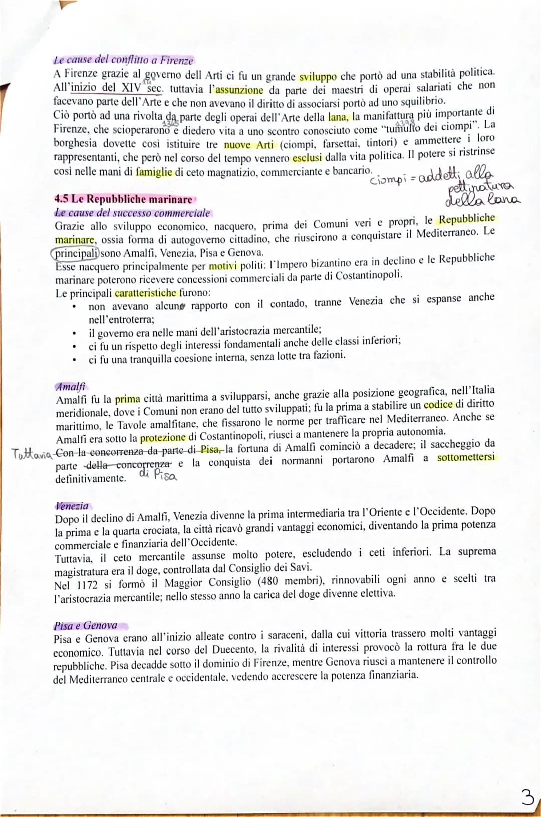 Alice De Rosa
Storia
I COMUNI
4.1 La nascita dei comuni
Il Comune nacque nel XI sec. nelle città dell'Italia centro-settentrionale su esigen