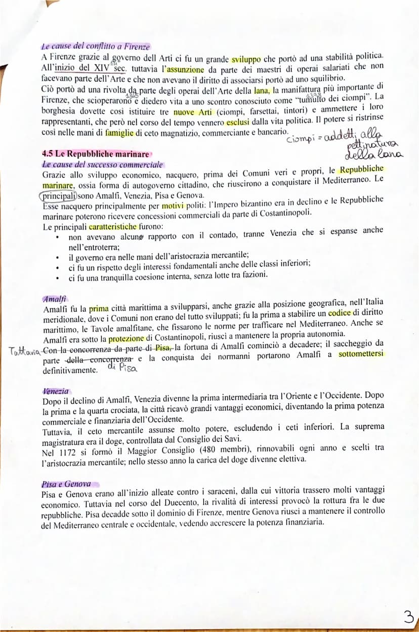 Alice De Rosa
Storia
I COMUNI
4.1 La nascita dei comuni
Il Comune nacque nel XI sec. nelle città dell'Italia centro-settentrionale su esigen
