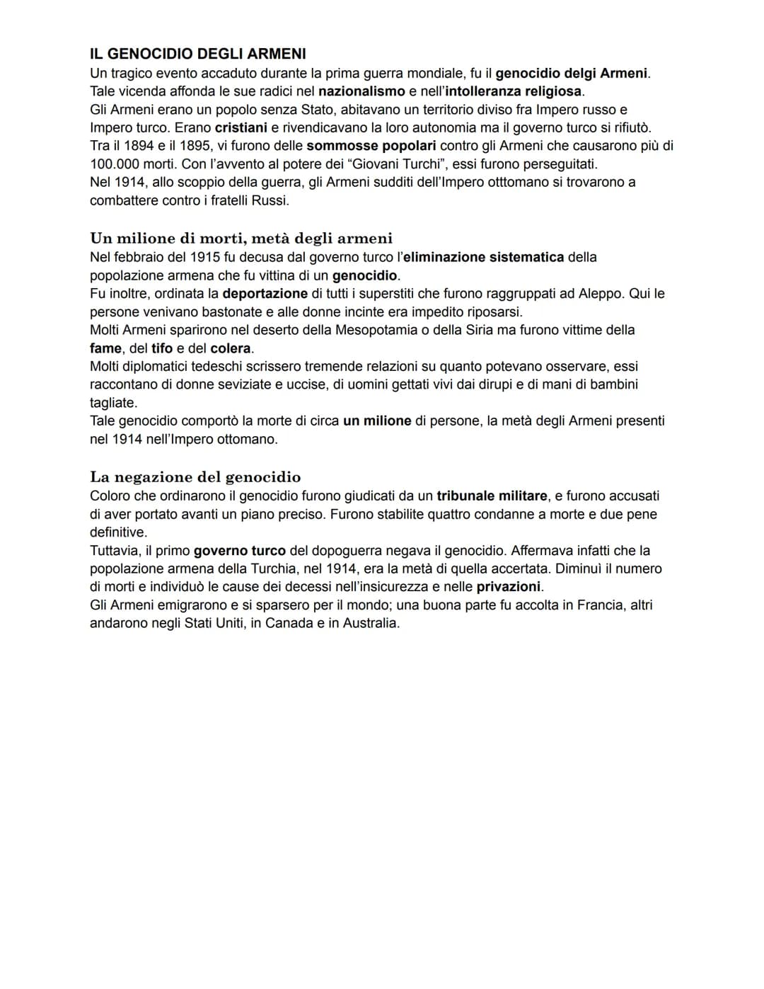LA PRIMA GUERRA MONDIALE
La prima guerra mondiale (1914-18), ebbe varie cause di carattere politico, economico,
militare e socioculturale.
L