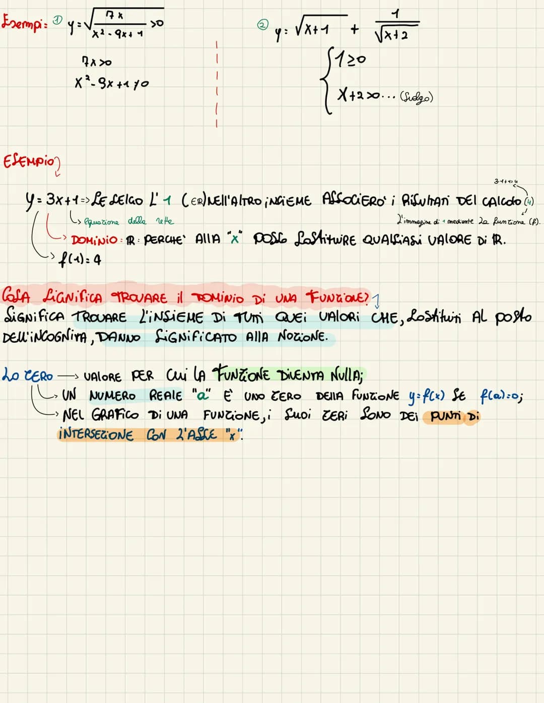 FUNZIONI
RELAZIONE => CORRISPONZA PER FAR Li CHE SI POSSANO COLLEGARE
ELEMENTO DI UN INSIEME AD UN ELEMENTO DI UN ALTRO INSIEME.
PROPRIETA' 