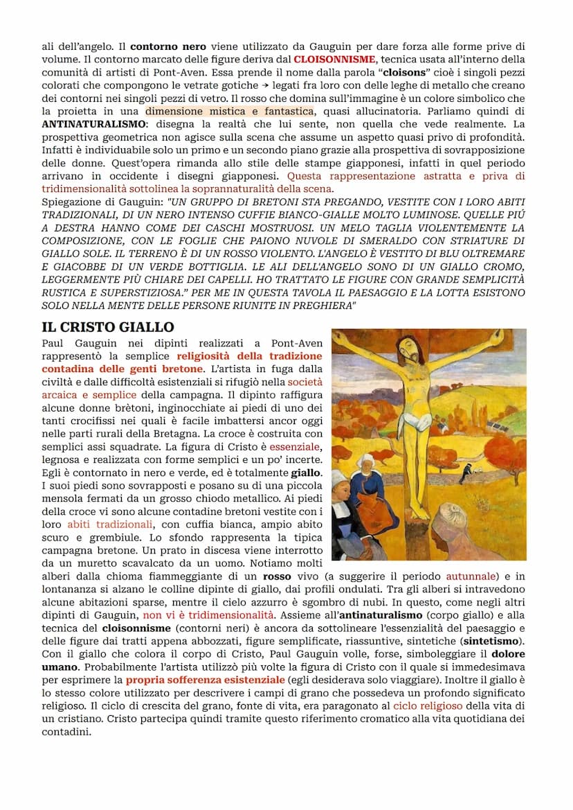 GAUGUIN
LA VITA: La vita di Paul Gauguin, nato a Parigi nel 1848, fu molto particolare, in quanto era sempre
in viaggio tra l'Europa, il Sud