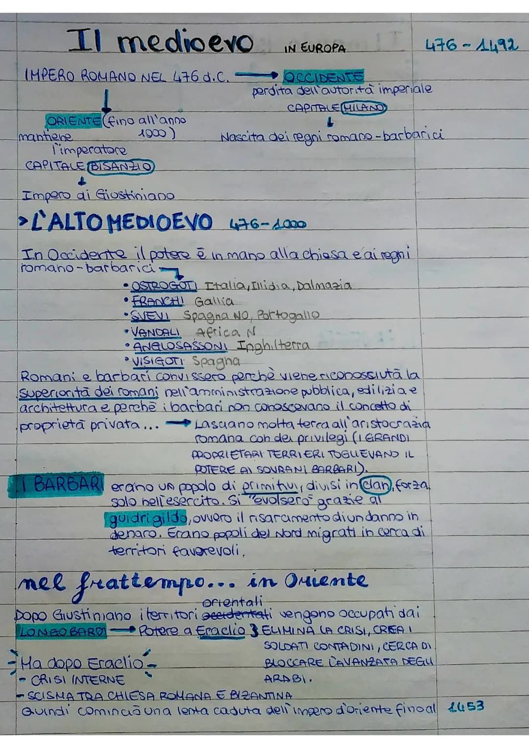 
<p>Il periodo dell'Alto Medioevo, che va dal 476 al 1000, è caratterizzato da importanti cambiamenti politici, sociali e culturali. Durante