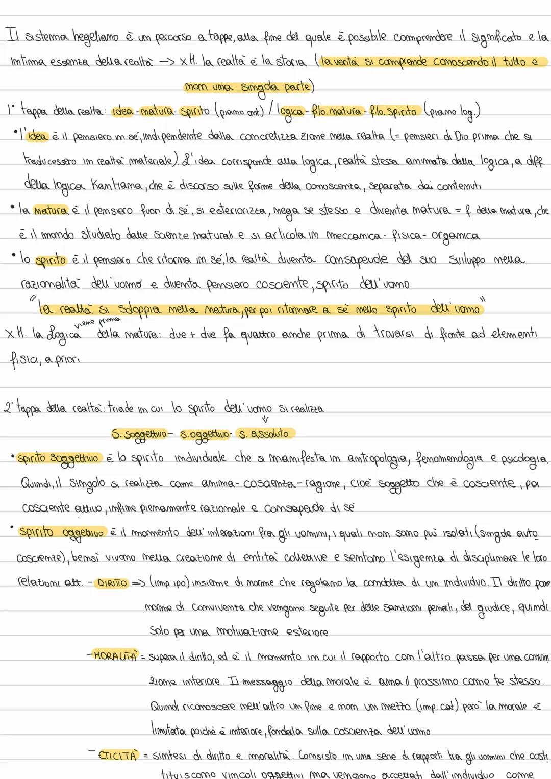# Hegel

La filosofia hegeliama è la filosofia che è riuscita a sintetizzare im una struttura
logica-coerente tutto il pensiero precedente. 