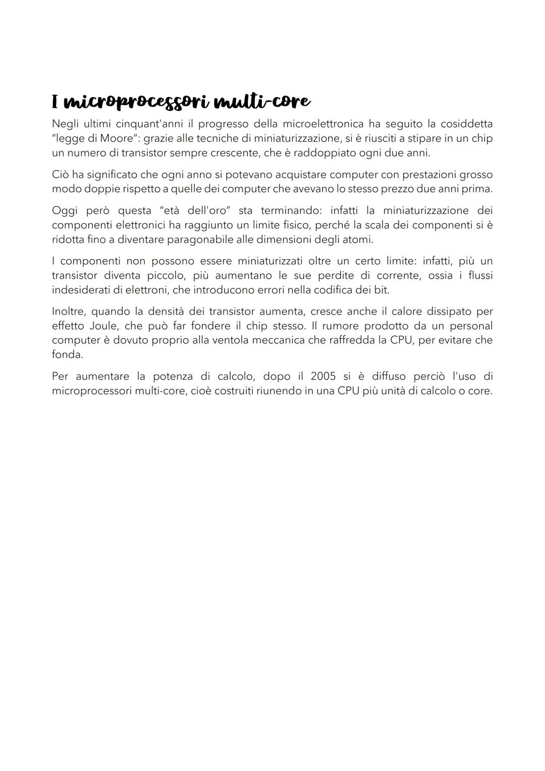 Informatica
architettura di von Neumann
Nel linguaggio informatico si definisce architettura l'organizzazione dei componenti che
permettono 