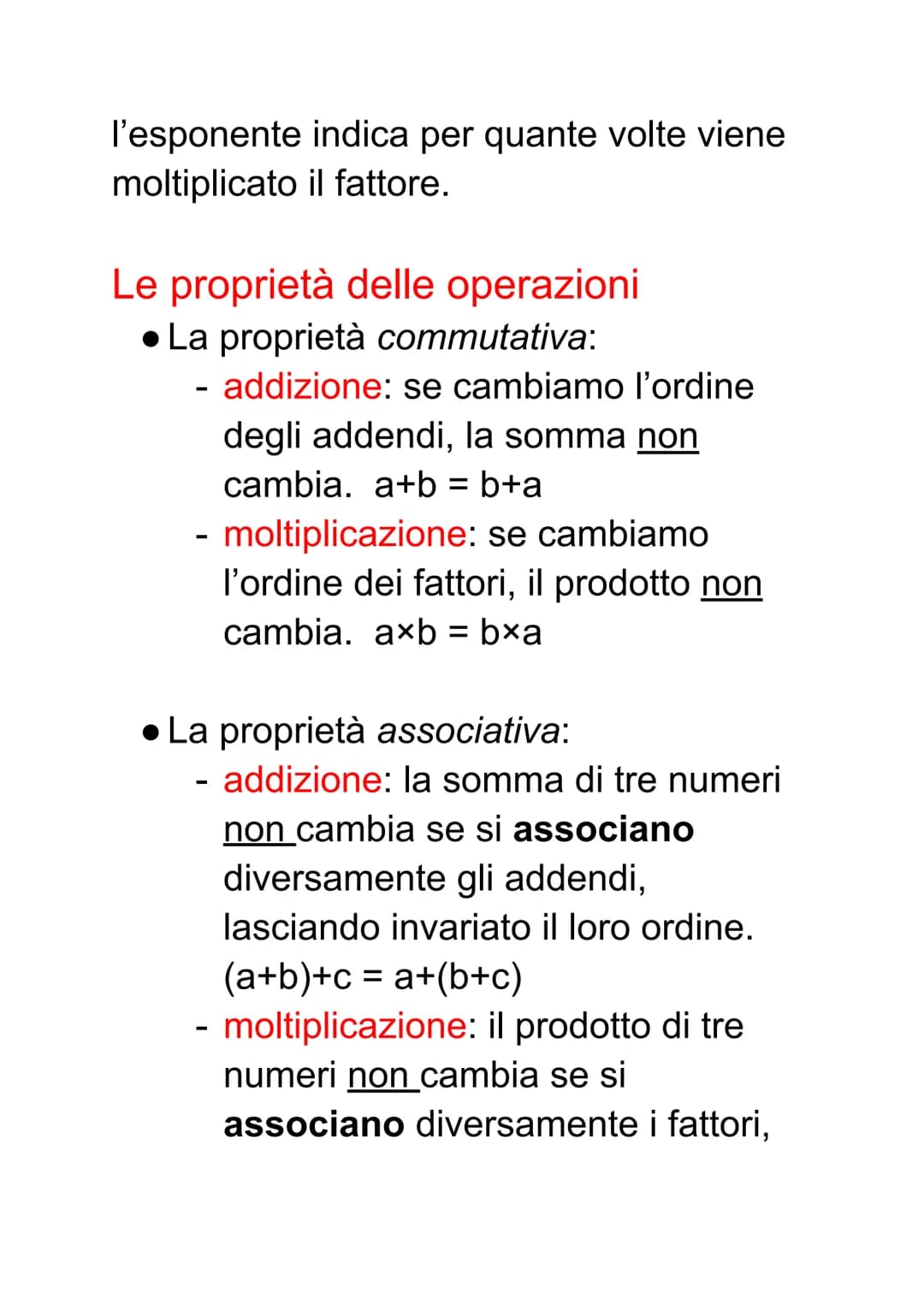 Numeri naturali
.I numeri naturali sono 1, 2, 3, 4, 5, 6,
7, ...;
. L'insieme è indicato con la lettera N.
Essi possono essere rappresentati