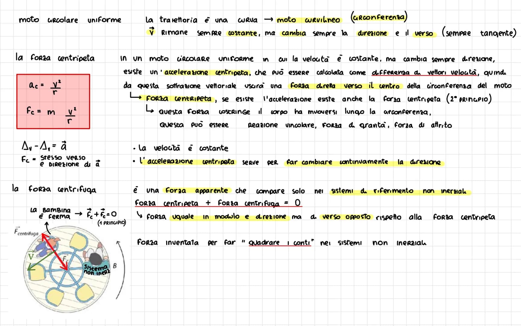 Dinamica
Studia Le cause Deu' ORIGINE Del moto
ESPERIMento IDEALE
esperimento che non può essere realizzato concretamente a causa di diffico