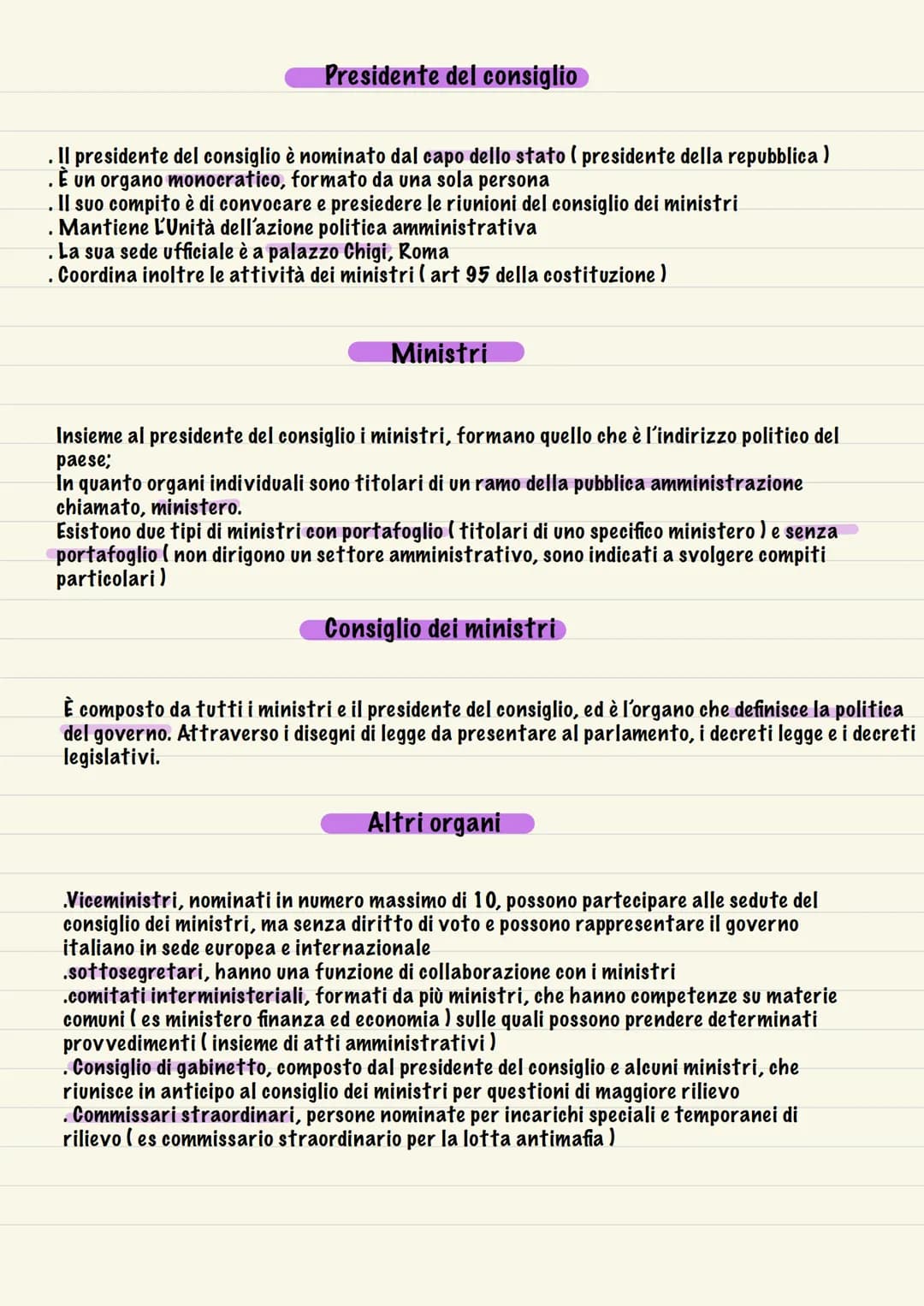  Politica, attraverso il quale
esercita il ruolo di guida del paese
il compito del governo è quello di
intervenire, agire sulla
situazione g