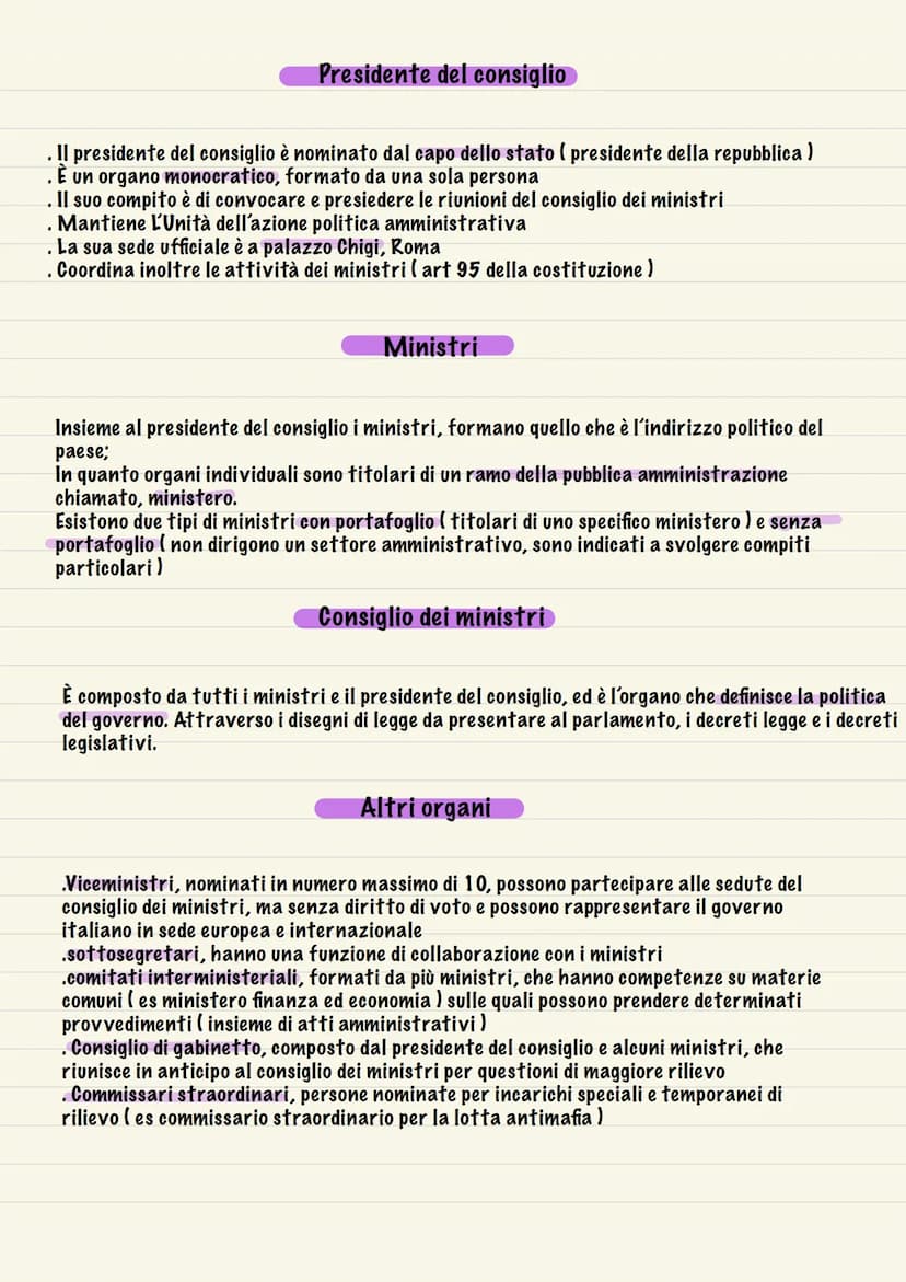  Politica, attraverso il quale
esercita il ruolo di guida del paese
il compito del governo è quello di
intervenire, agire sulla
situazione g