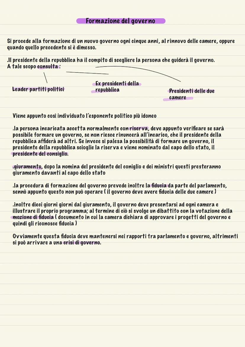  Politica, attraverso il quale
esercita il ruolo di guida del paese
il compito del governo è quello di
intervenire, agire sulla
situazione g