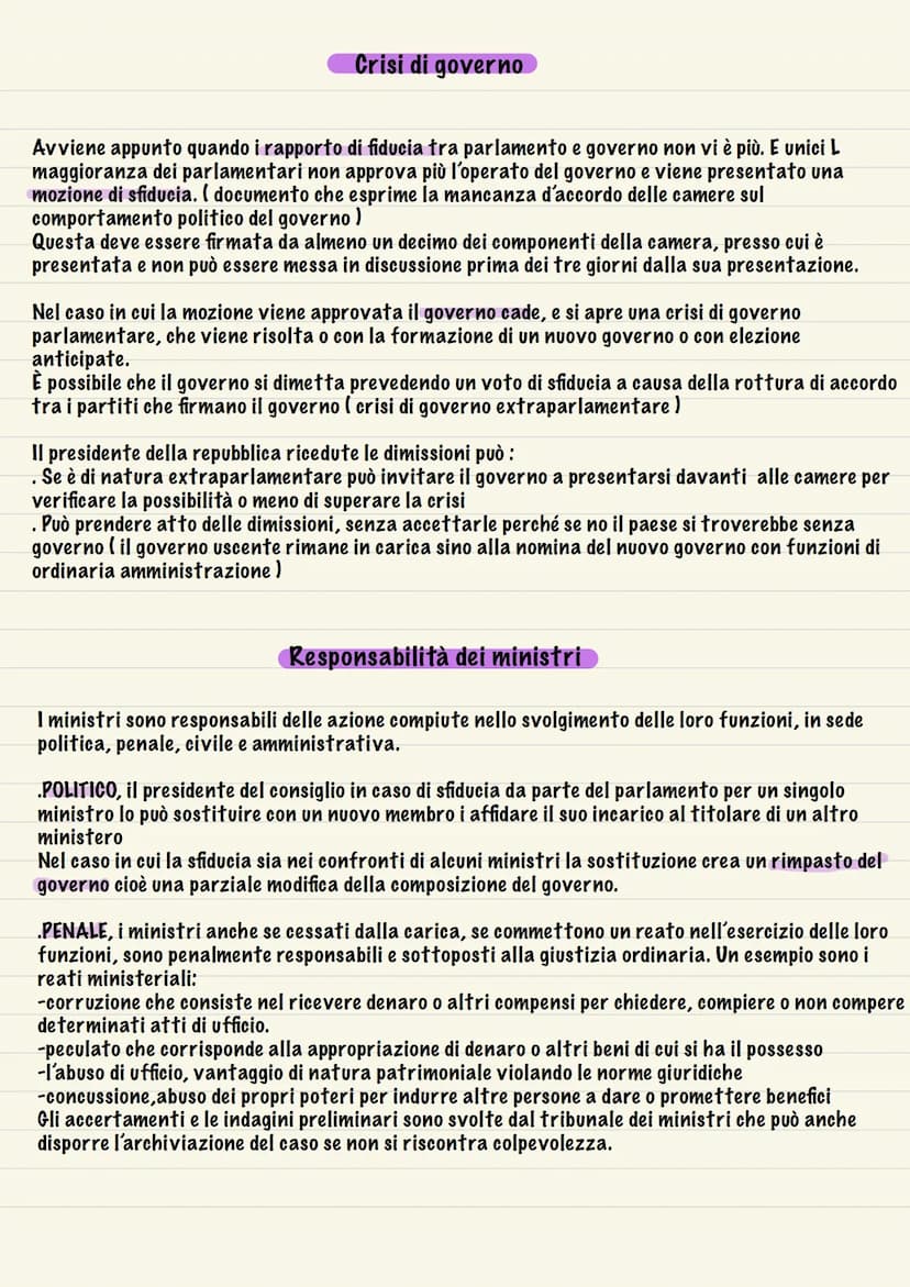  Politica, attraverso il quale
esercita il ruolo di guida del paese
il compito del governo è quello di
intervenire, agire sulla
situazione g