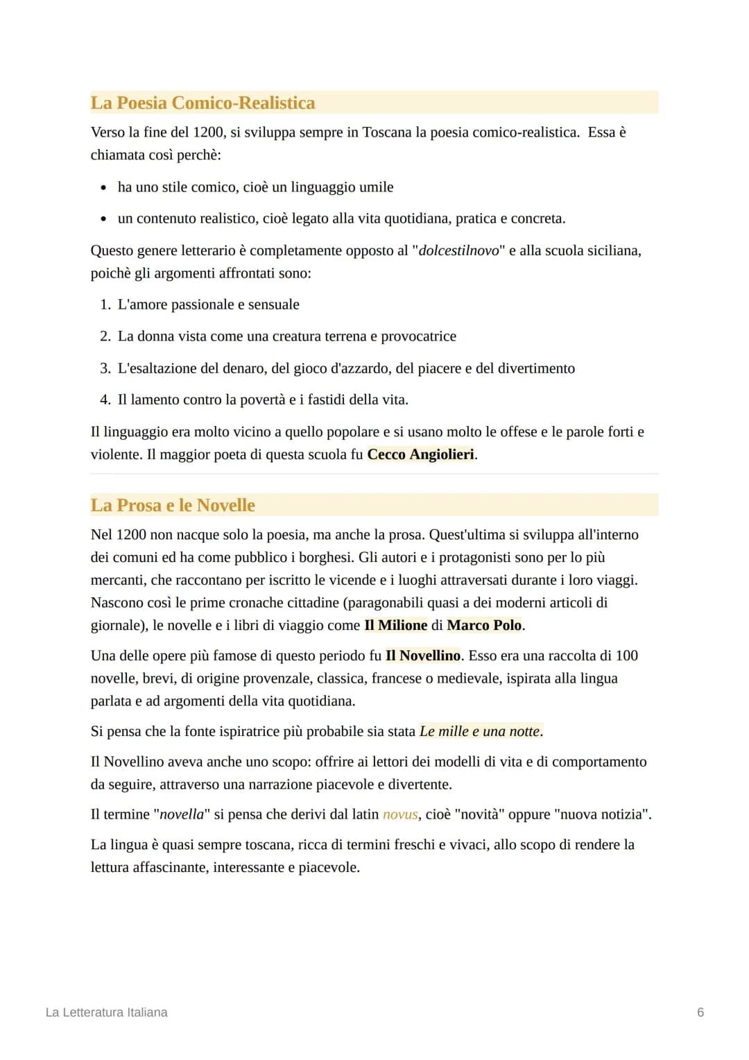 
<p>La letteratura italiana è l'insieme delle opere scritte e pervenute fino al presente. Essa costituisce una "sintesi organica dell'anima 