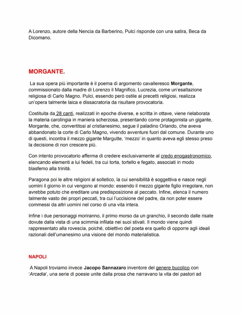 UMANESIMO E RINASCIMENTO
L'Umanesimo ed il Rinascimento sono due correnti seguenti al Medioevo: l'Umanesimo
corrisponde alla prima fase dell
