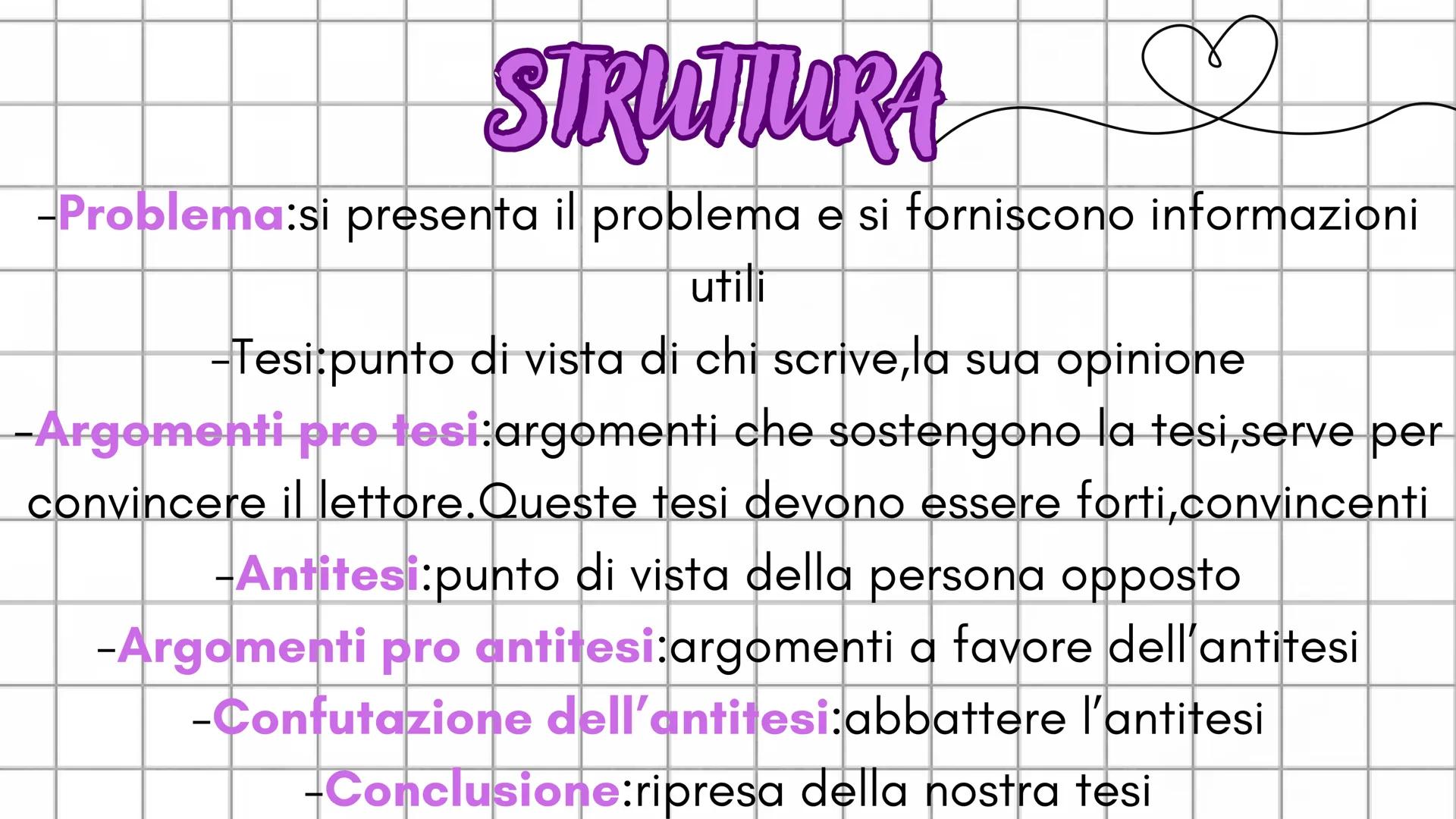 TESTO ARGOMENTAINO
Il testo argomentativo ha lo scopo di convincere il destinatario
su una determinata idea,è differente dal testo espositiv